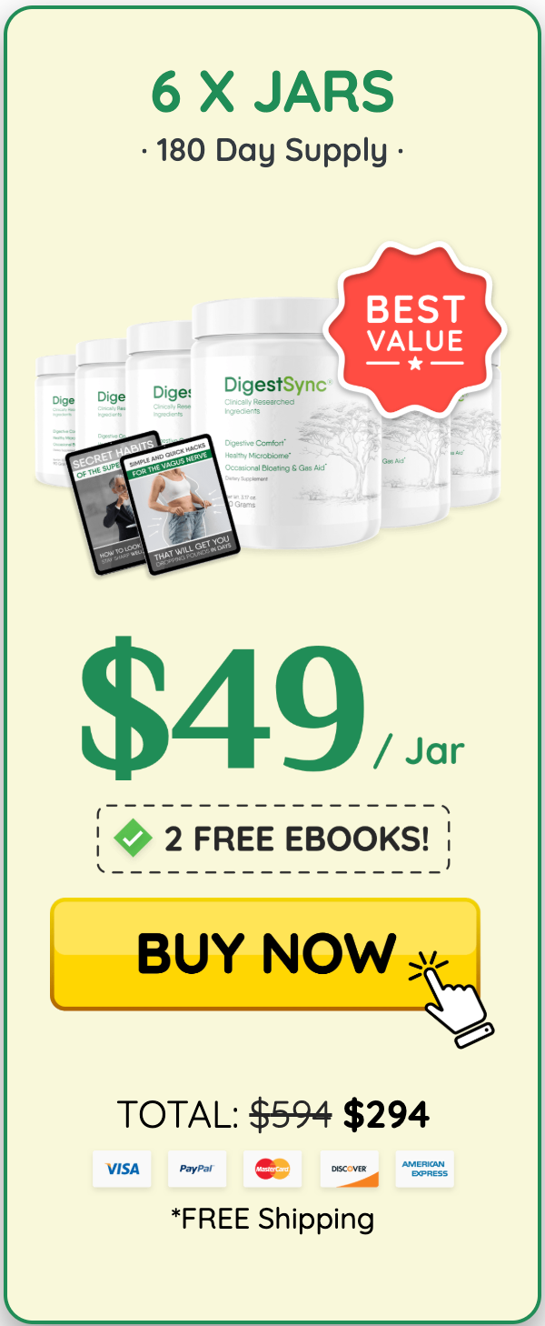 DigestSync Buy 6 Bottles